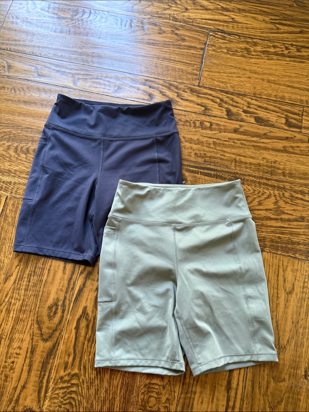 H&M Bike Shorts - Navy and Sage